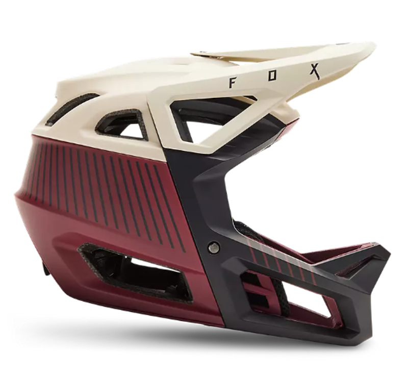 Fox Racing Proframe RS Mash Helmet in Bordeaux-1